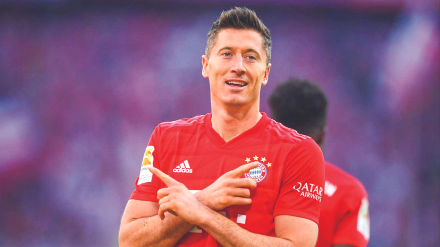 Lewandowski đe dọa vị thế của Messi - Ronaldo