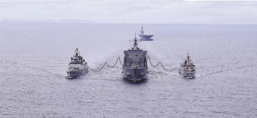 Cuộc tập trận thường niên Malabar nay có đủ bốn nước Bộ tứ tham gia