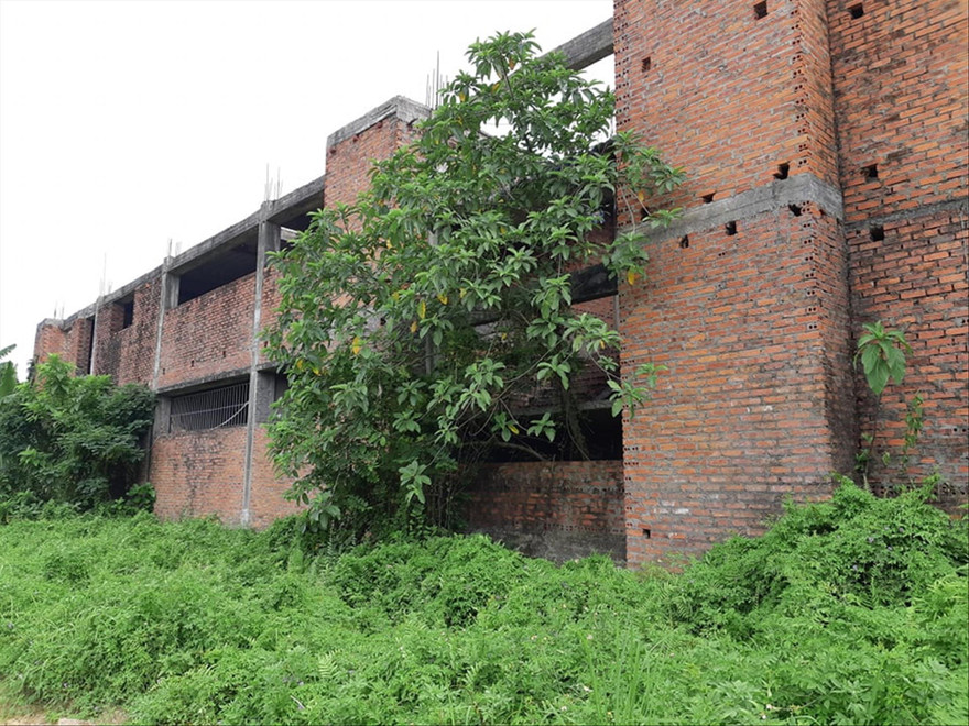 Dự án Trường Cao đẳng văn hóa- Nghệ thuật Vĩnh Phúc hoang hóa thành trại gà