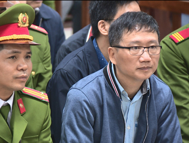 Trịnh Xuân Thanh trước tòa