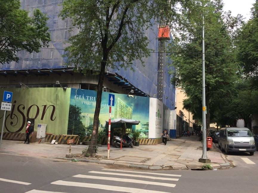 Khu phức hợp Madison ở số 15 đường Thi Sách, quận 1.