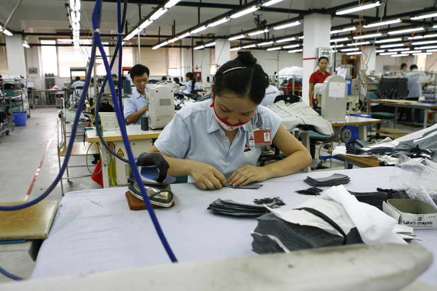 Dệt may nằm trong nhóm hàng đạt trên 1 tỷ USD