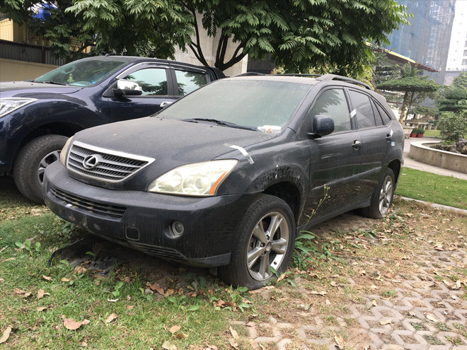 Xe buôn lậu bị thu giữ. Ảnh: Tuấn Nguyễn.