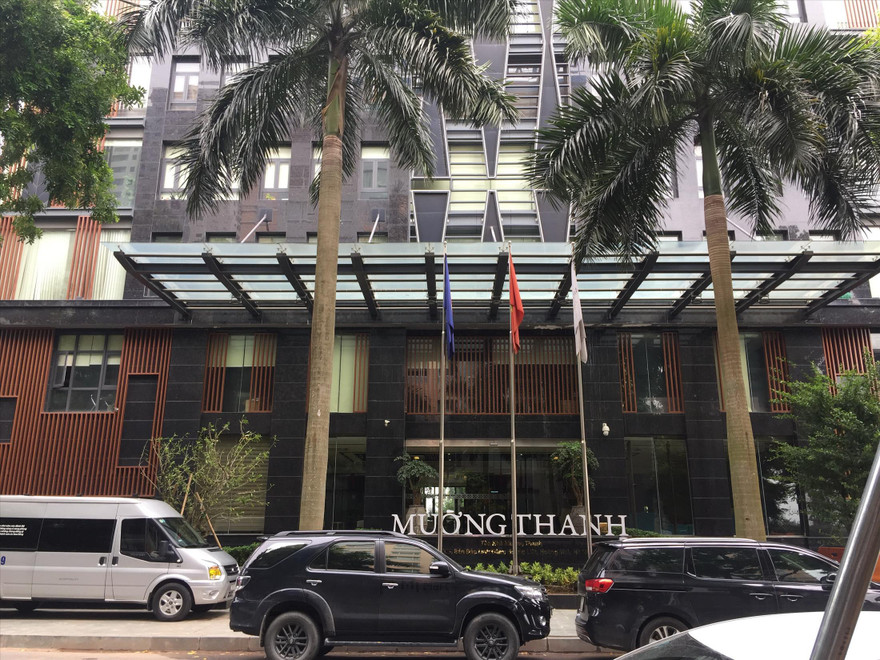 Trụ sở Tập đoàn Mường Thanh. Ảnh: Nguyễn Hoàn.