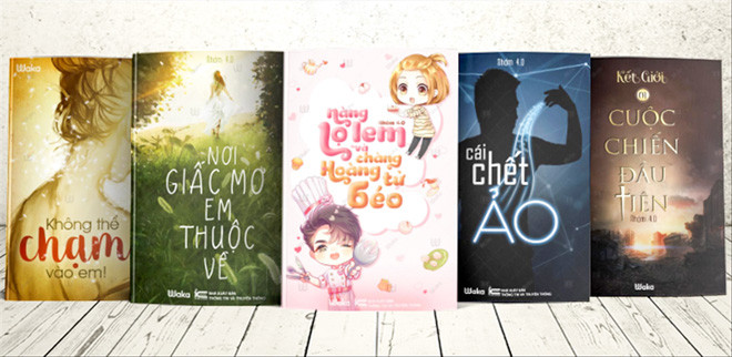 Các tác phẩm của Nhóm 4.0 đều được Bộ Thông tin Truyền thông cấp phép phát hành trực tuyến. Ảnh: Waka