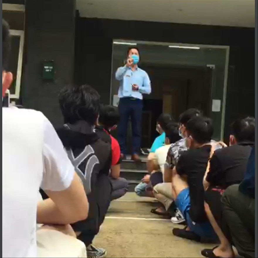 Lao động bất bình phản ánh về khoản thu cách ly bất thường