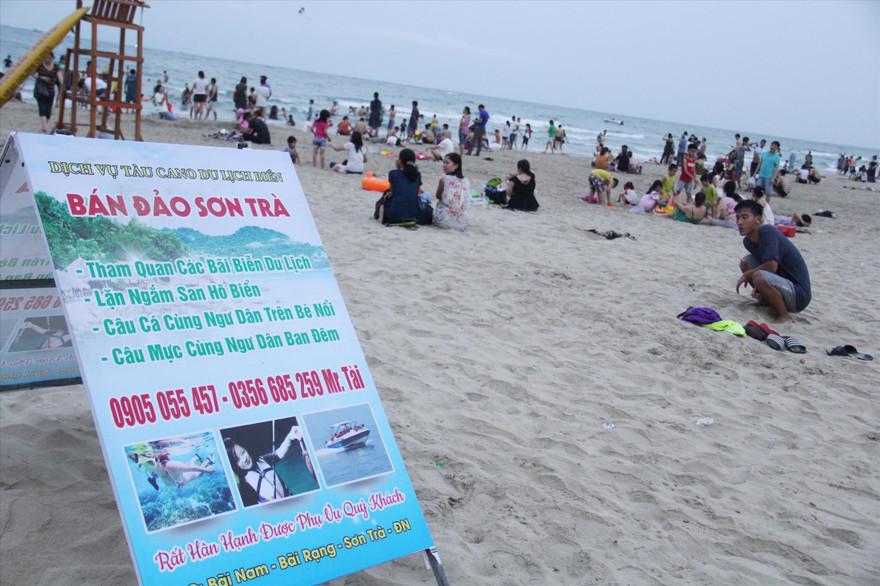 Các chuyến du lịch gắn với biển luôn là lựa chọn hàng đầu của du khách khi đến Đà Nẵng Ảnh: Thanh Trần 