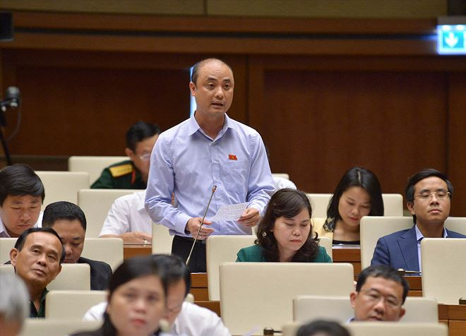 Đại biểu Quốc hội Nguyễn Phương Tuấn (Ninh Bình) Ảnh: Như Ý