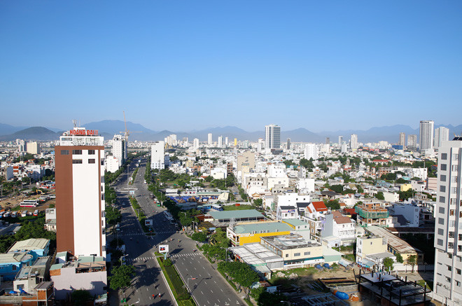 Một góc thành phố Đà Nẵng. Ảnh: Như Ý