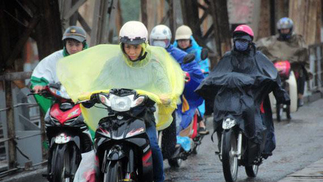 Từ đêm nay Bắc bộ, Bắc Trung bộ mưa rét