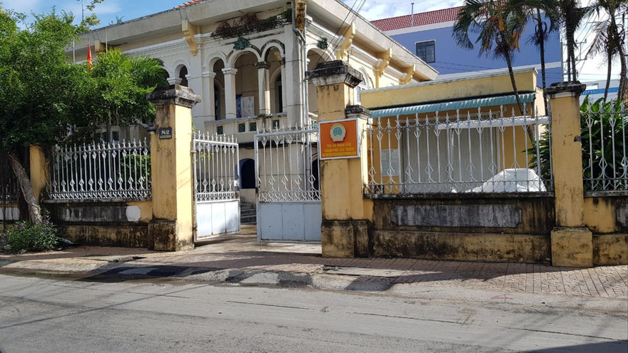 Trụ sở TAND TP Sóc Trăng nơi ông Bình công tác trước khi bị khởi tố 