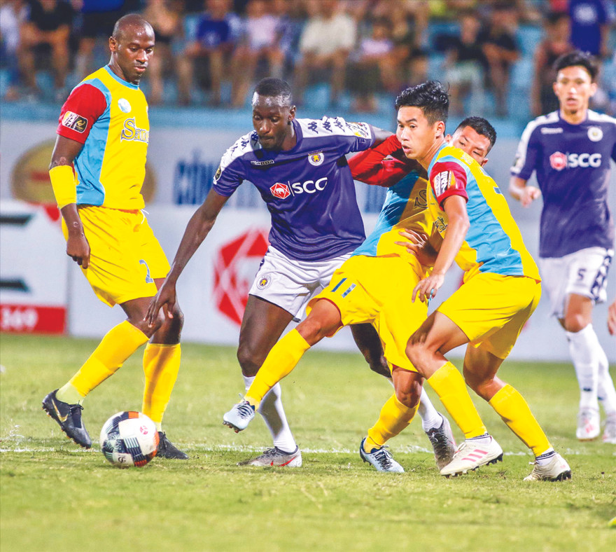 Những nỗ lực cuối cùng có giúp S.Khánh Hòa thoát khỏi vị trí xuống hạng? ảnh: VSI