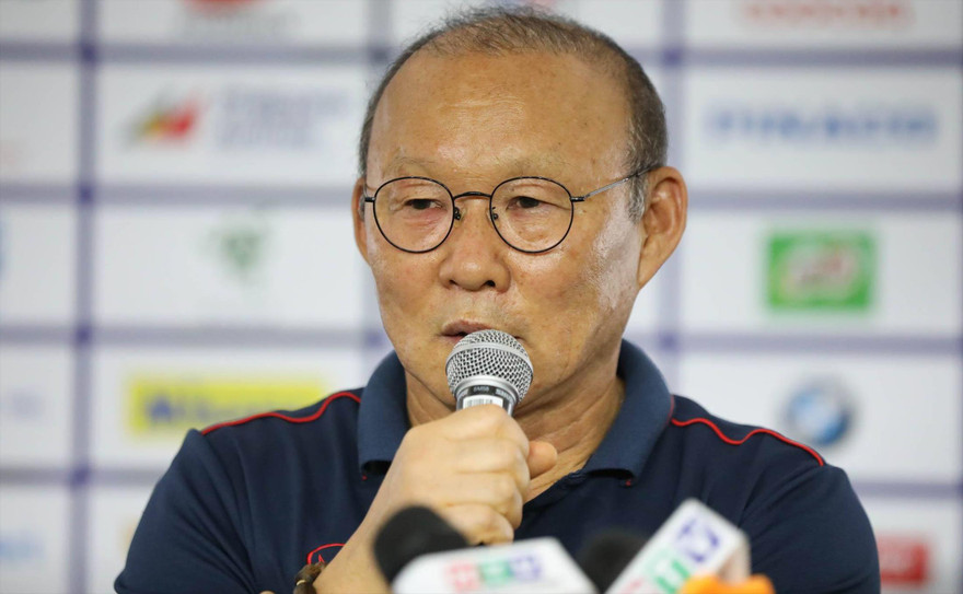 HLV Park Hang Seo khao khát giành HCV SEA Games cùng U22 Việt Nam. ảnh: HỮU PHẠM 