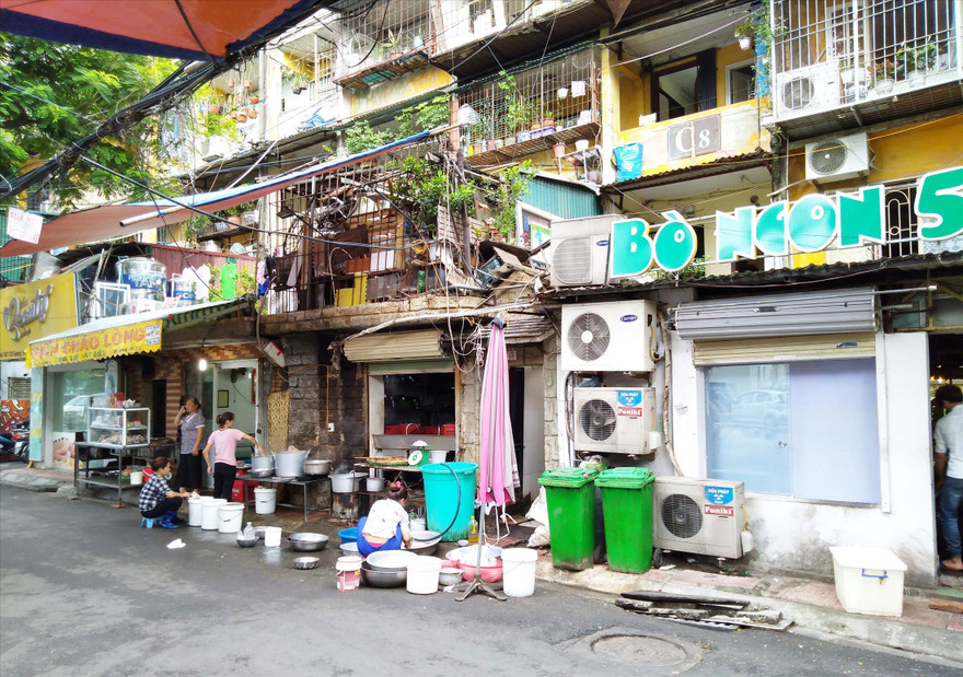 Khu tập thể C8 Giảng Võ Ảnh: P.V