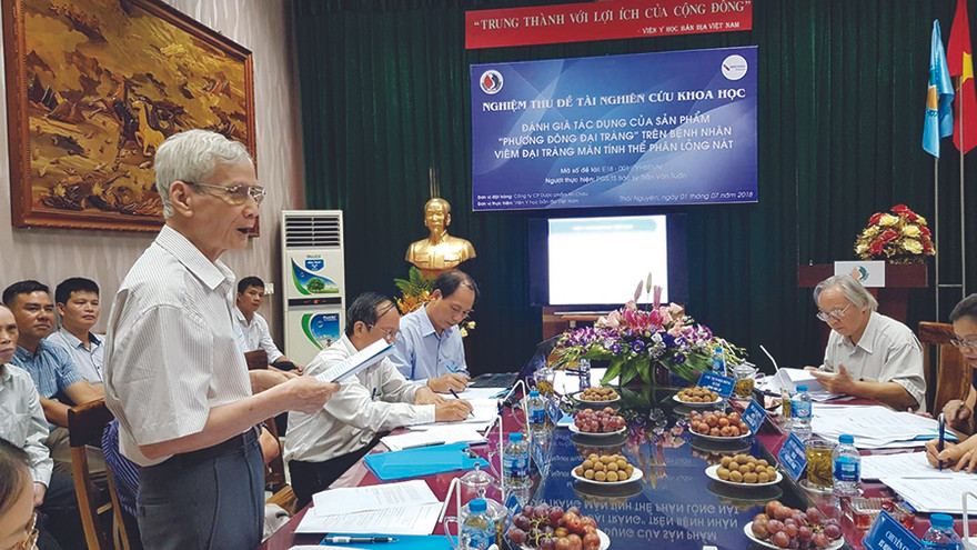 Nghiệm thu đề tài nghiên cứu khoa học Phương Đông Đại Tràng 