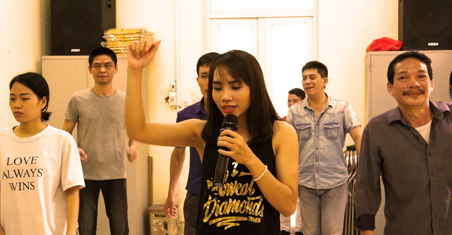 Lớp học nhảy đặc biệt của những người khiếm thị 