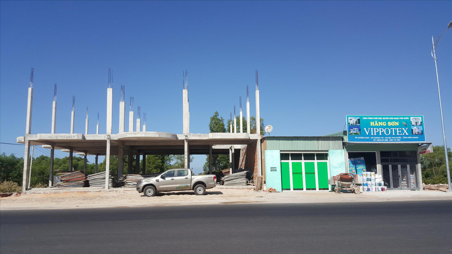 Đất nằm trong dự án của Cty Quý Hải đã bị chiếm đoạt, xây dựng trái phép 