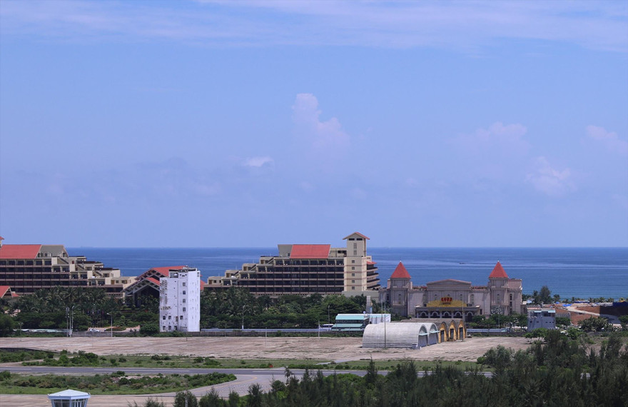 Lô đất ven biển Đà Nẵng được giao cho Cty liên doanh Du lịch và Giải trí quốc tế đặc biệt Silver Shores Hoàng Đạt xây dựng khu giải trí quốc tế.