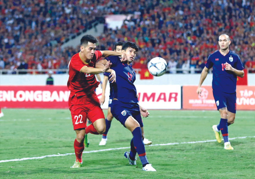 Trận hòa trên sân Mỹ Đình tối 19/11 khiến cục diện bảng G rất khó lường, theo đánh giá của FIFA. Ảnh: NHƯ Ý 