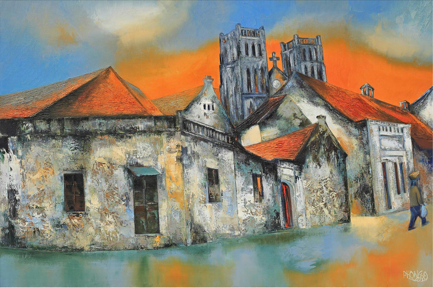 Tranh của Đào Hải Phong