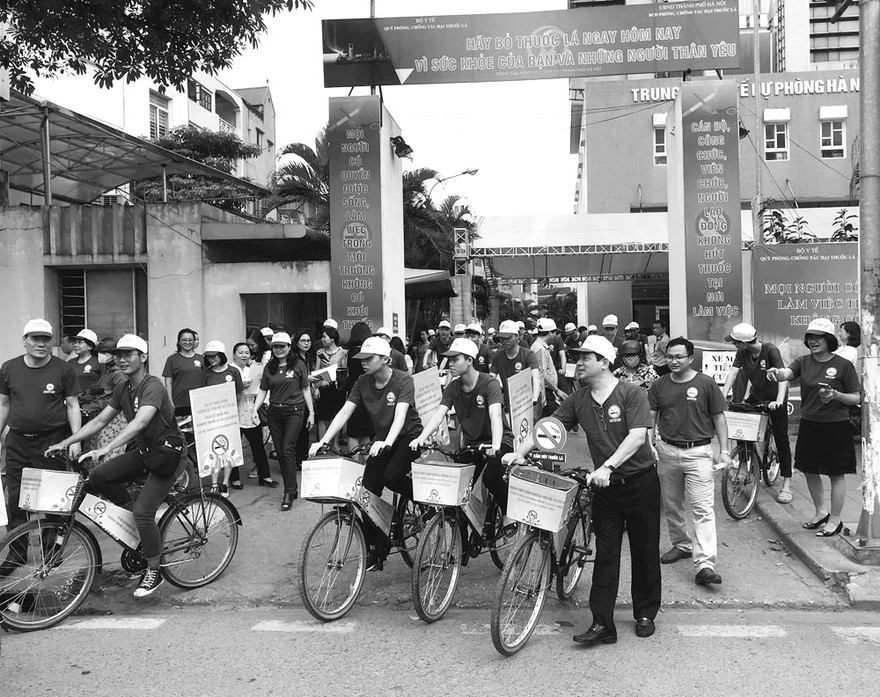 Mít tinh hưởng ứng Ngày thế giới không thuốc lá 31/5 