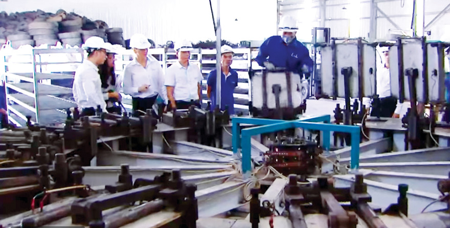 Thông qua sàn Alibaba, mỗi năm Cty Hóa chất Long Long đạt doanh thu trên 3 triệu USD