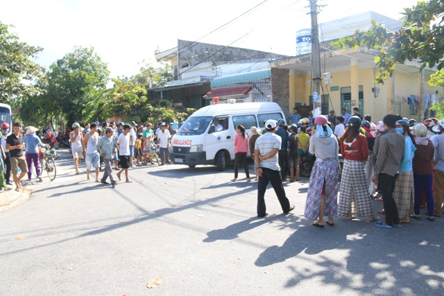 Khu nhà trọ nơi xảy ra vụ án mạng nghiêm trọng.