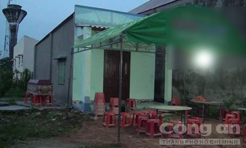 Chính quyền địa phương lo việc hậu sự cho ông Trung - Ảnh: Lê Huân