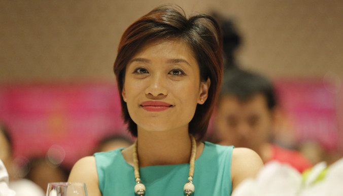 Biên đạo múa Trần Ly Ly. Ảnh: Hồng Vĩnh.