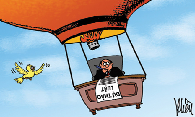 Luật trên trời, thông tư dưới đất