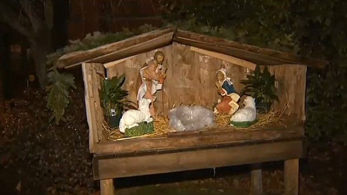 Tượng chúa hài đồng Giê su bị đánh cắp