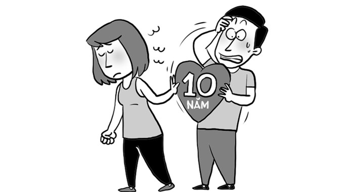 Lấy chồng sau 10 năm yêu đơn phương