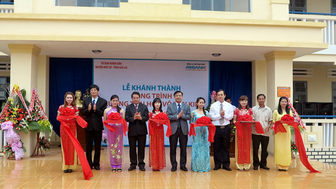 ABBank khánh thành trường học 10 tỷ đồng