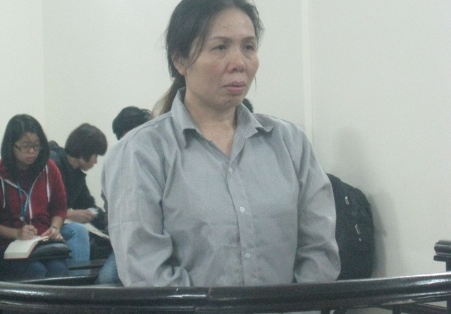 Bị cáo trong phiên xử