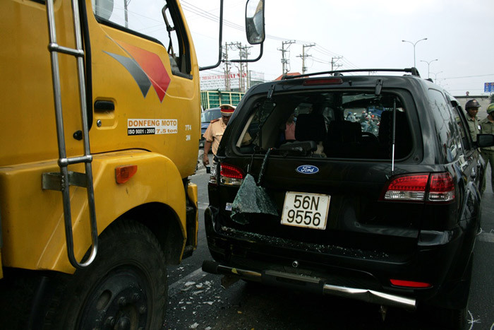 Hiện trường vụ tai nạn