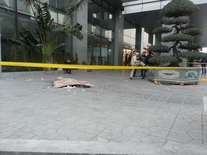 Hiện trường vụ việc.