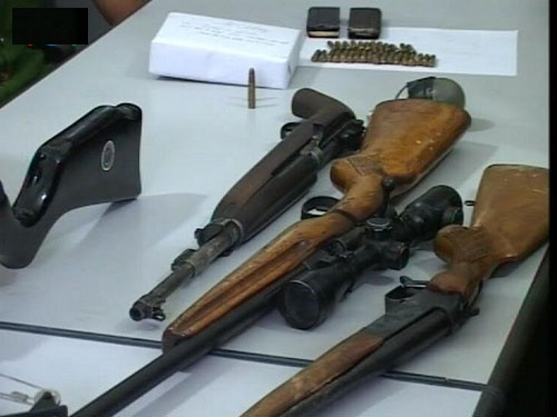 Phá đường dây buôn ma túy, vũ khí liên tỉnh