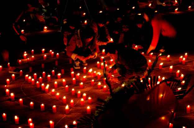 Hình ảnh Đêm hội hoa đăng tại Tây Thiên