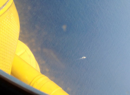 Tiếp cận khu vực máy bay Malaysia mất tích