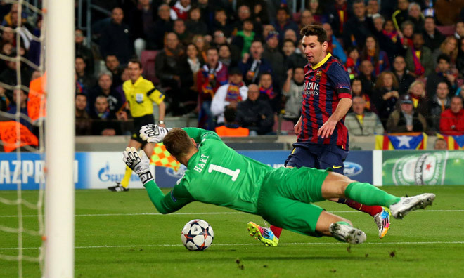 Barca - Man City (2-1): Tạm biệt màu xanh