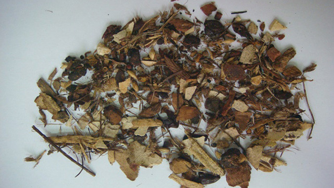 Thang thuốc gia truyền mà chị G. đã uống. Ảnh do bác sĩ cung cấp.