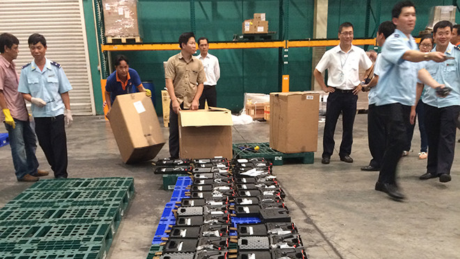 Lô súng “khủng” bị thu giữ ngày 31/7.