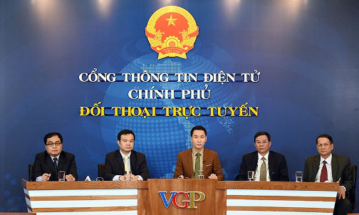 Các vị khách mời trong buổi Tọa đàm. Ảnh: VGP