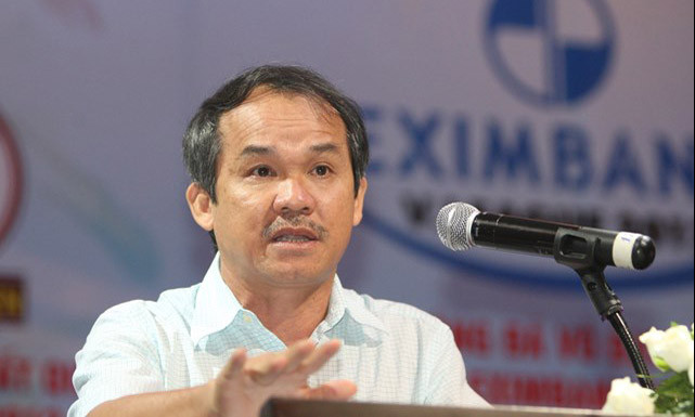 Ông bầu Đoàn Nguyên Đức của HAGL. Ảnh: Thanh niên.