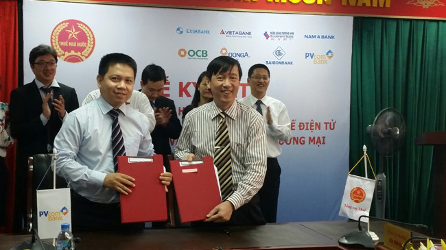 PVcomaBank sẽ giúp thu thuế điện tử qua ngân hàng.