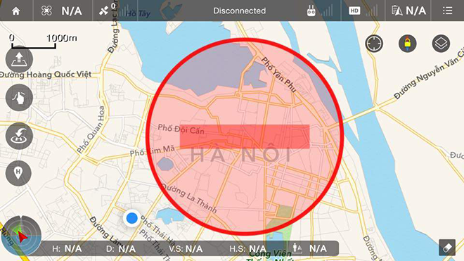 Thêm vùng cấm bay, người chơi Flycam ngậm ngùi