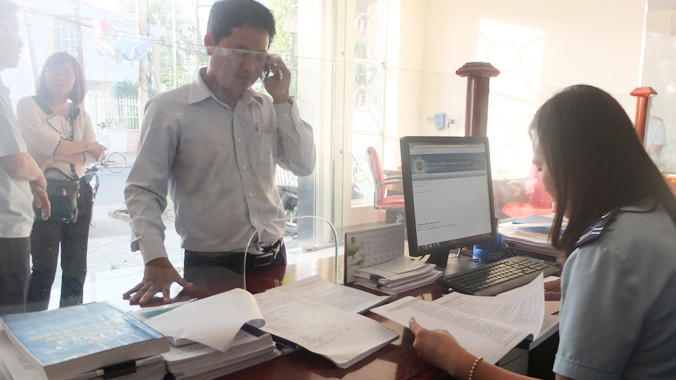 Nhiều thủ tục hải quan được tháo gỡ cho doanh nghiệp. Ảnh: Đ.H.