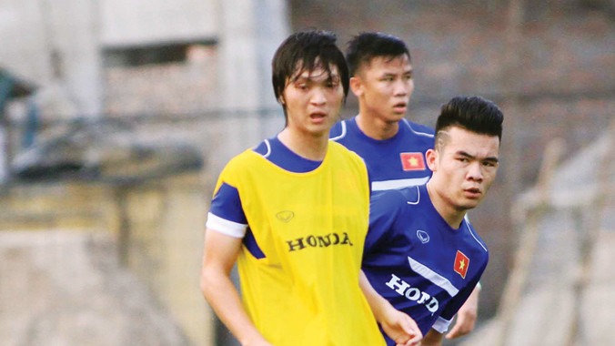 Tuấn Anh phải sớm chia tay SEA Games do chấn thương. Ảnh: VSI.