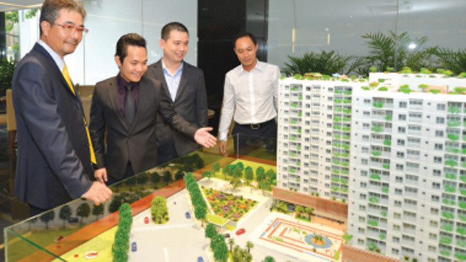 Lãnh đạo An Gia Investment giới thiệu các dự án với lãnh đạo Quỹ Đầu tư Creed Group.