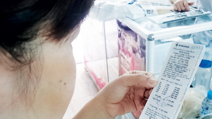 Đại diện Bộ Công Thương nói trong năm nay sẽ trình Chính phủ thang giá điện mới. Ảnh: Như Ý.